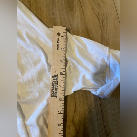 We The Free Andy Button Front Shirt, Size M, White - Picture 9 of 12